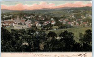 NEWPORT, New Hampshire  NH    BIRD'S EYE VIEW    1907  UDB  Postcard