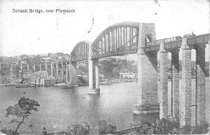 BR79486 saltash bridge near plymouth train  uk