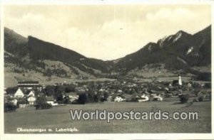 Laberkopfe Oberammergau German Postcard Germany Post Card