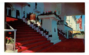 MI - Mackinac Island. Grand Hotel Entrance