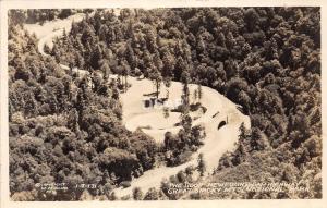 C74/ Great Smoky Mountains National Park Tennessee Tn Postcard RPPC The Loop 11