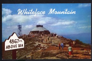 New York WHITEFACE Mountain Summit House 4867 Ft above Sea pm1964 Chrome