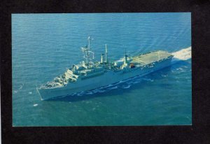 USS Coronado LPD -111 Naval Ship U.S. Navy Military Postcard