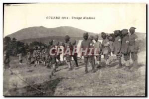 Old Postcard War 1914 Army Troop Hindu Red Cross