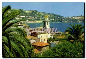 Postcard Modern colors and light of the French Riviera France miracle of natu...