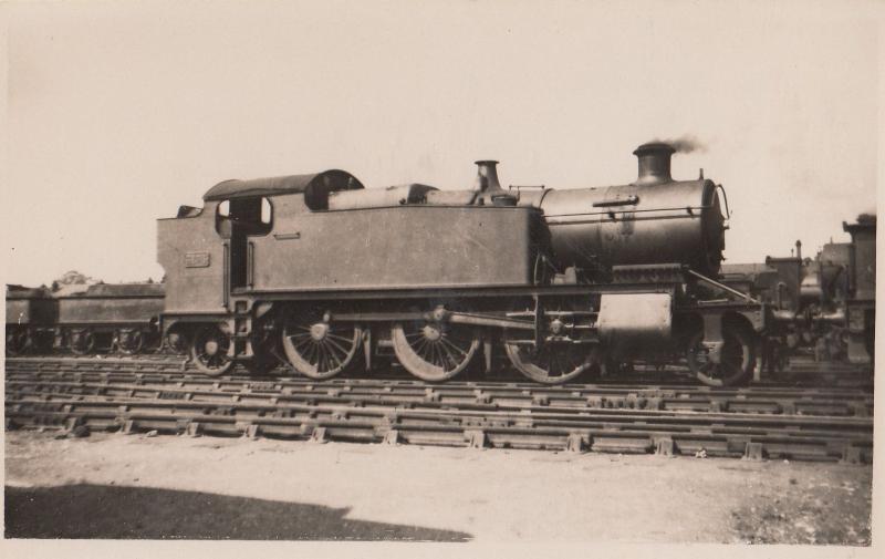 GWR Class 2-6-2T no 3174 in 1926 Train Real Photo Old Postcard