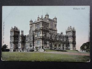 Nottinghamshire WOLLATON HALL Old Postcard by Woodbury Series 1286