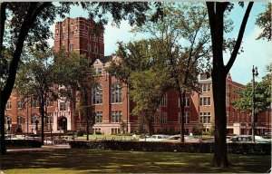 University Michigan Union Ann Arbor Social Center Plastichrome Vintage Postcard 