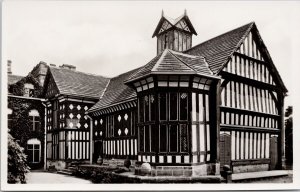 Rufford Old Hall Lancashire England Country Life RPPC Postcard H50