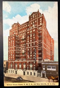 Vintage Postcard 1932 The William Sloane House, YMCA, West 34th Street, New York