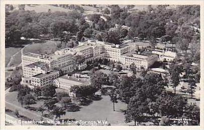 West Virginia White Sulphur Springs The Greenbrier Real Photo