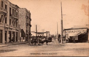 Morocco Casablanca Boulevard de la Liberte