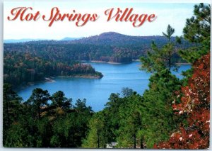 Postcard - Lake Lago - Hot Springs Village, Arkansas