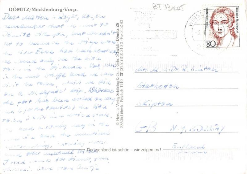 BT13405 Domitz          Germany