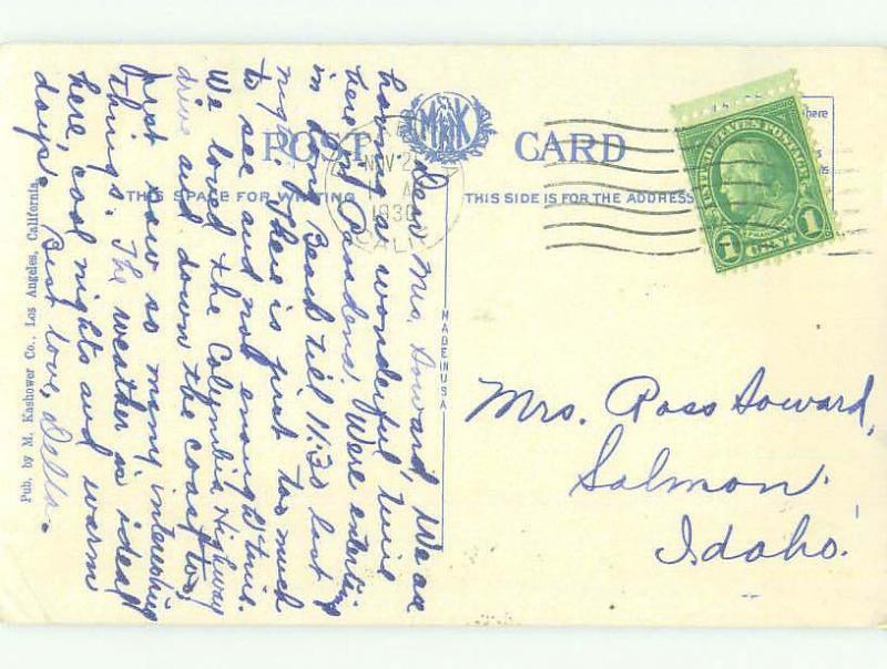 W-Border RAYMOND HOTEL Pasadena California CA HQ4354