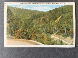 Rip Van Winkle Trail Catskill Mountains NY Litho Postcard H2260080837