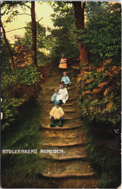 Netherlands Stollenberg Nijmegen Vintage Postcard C209