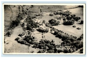 Balneario San Jose Del Lago Mayajigua Cuba Real Photo RPPC Postcard (G37)