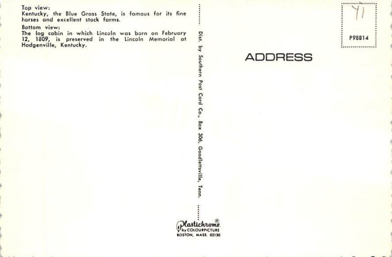 Greetings From , Kentucky   