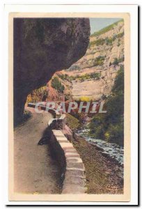 Old Postcard Dauphiné Vercors gorges of Bouine