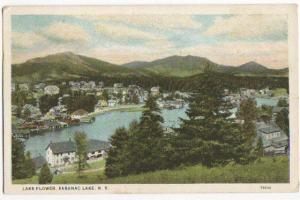 Lake Flower Saranac Lake NY 1927