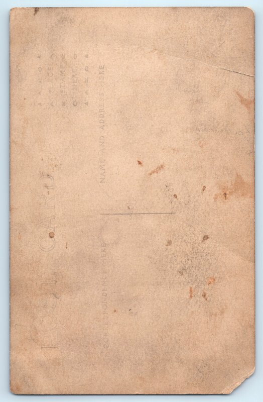 RPPC Working Men Real Photo Postcard Occupational