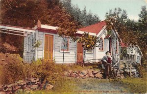 The Poet of the Sierras, at his home Oakland California  