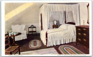 M-48283 Room in which Mrs Washington died Mount Vernon Virginia USA