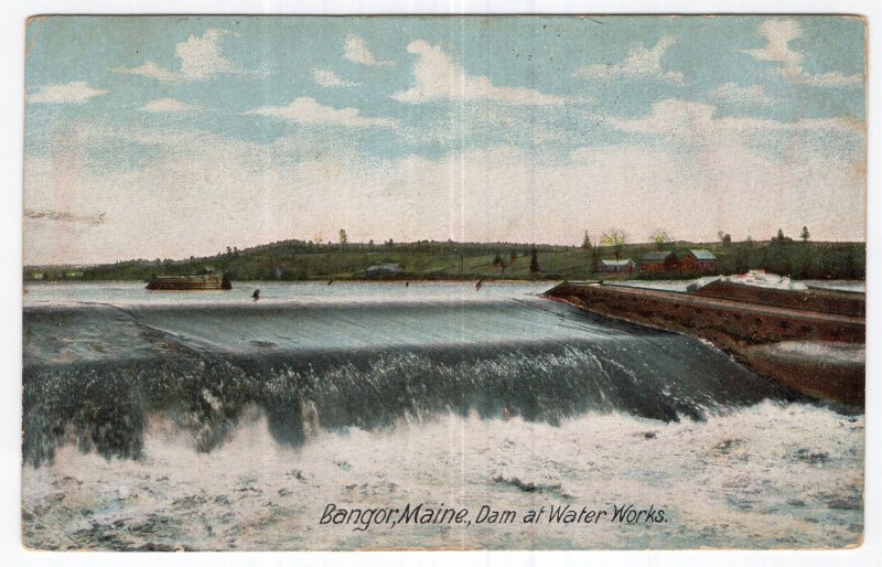 Bangor, Maine, Dam at Water Works