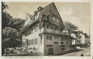 Germany Postcard - Kurhotel Und Pension Frankfurter Hof - TZ11946