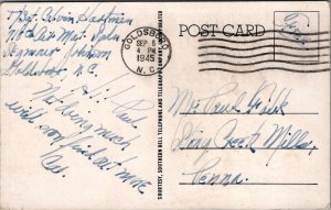 Postcard Seymour Johnson Field NC 1945