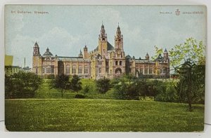 Art Galleries Glasgow Vintage Postcard