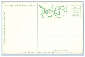 c1910 Conservatory, Davenport's Restaurant Spokane Washington WA Postcard 