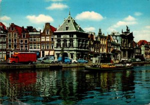 Netherlands Spaarne met Waag