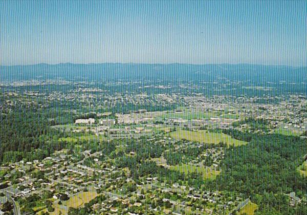 Canada Victoria Aerial View University Of Victoria