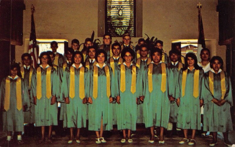 Two Postcards Choir Mokuaikaua Congregational Church Kailua Kona Hawaii~130341