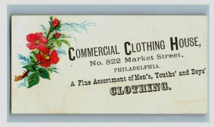 1870s-80s Commercial Clothing House Flowers Birds Image Lot Of 11 P218