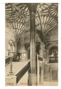 UK - England, Oxford. Christ Church, Staircase