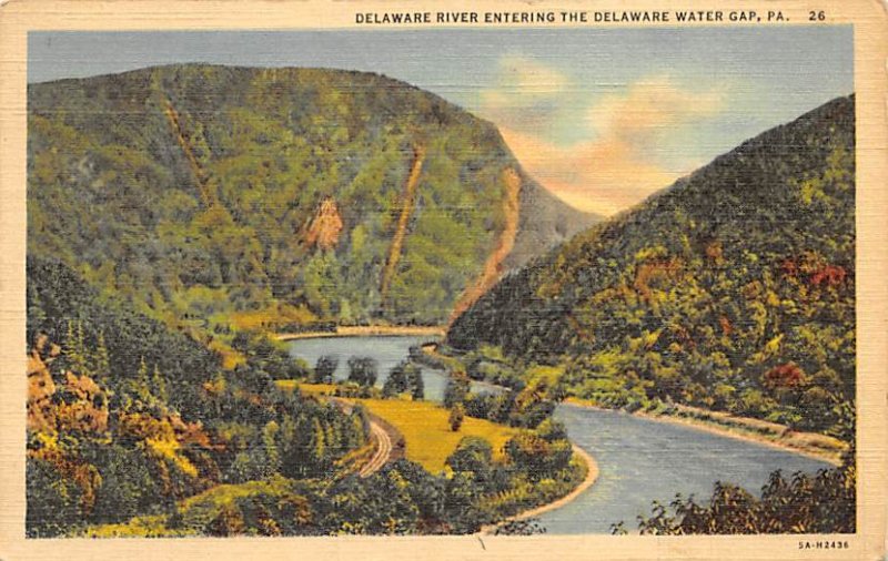 Delaware River Delaware Water Gap , Pennsylvania PA