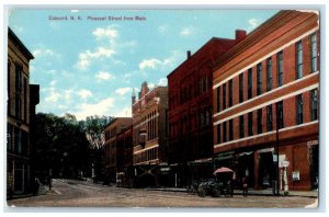 c1910 Pleasant Street Main Exterior Building Concord New Hampshire NH Postcard