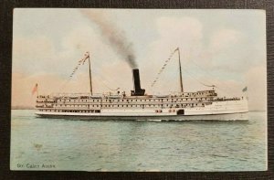 Mint Vintage Picture Postcard Steamer Calvin Austin Eastern Steamship Company