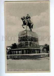 192418 Uruguay Montevideo Artigas monument Vintage postcard