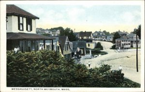 North Weymouth Massachusetts MA Wessagusett c1920s-30s Postcard