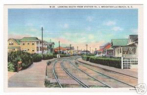 Station View Wrightsville Beach North Carolina postcard
