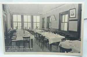 School Dining Room at St Michaels Orthopaedic Hospital Clacton on Sea Essex PC