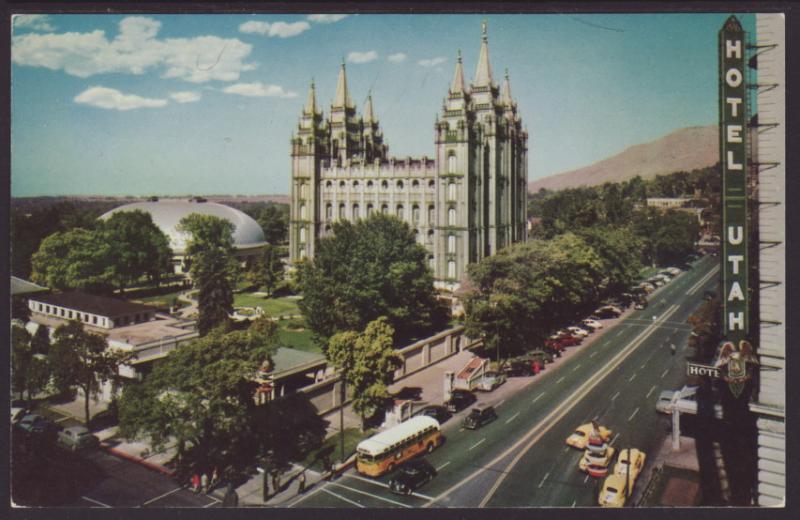 Temple Square,Salt Lake City,UT Postcard