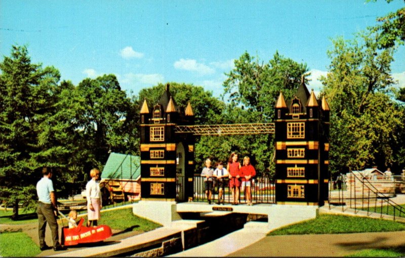 Canada London Storybook Gardens Replica Of The Tower Bridge In London