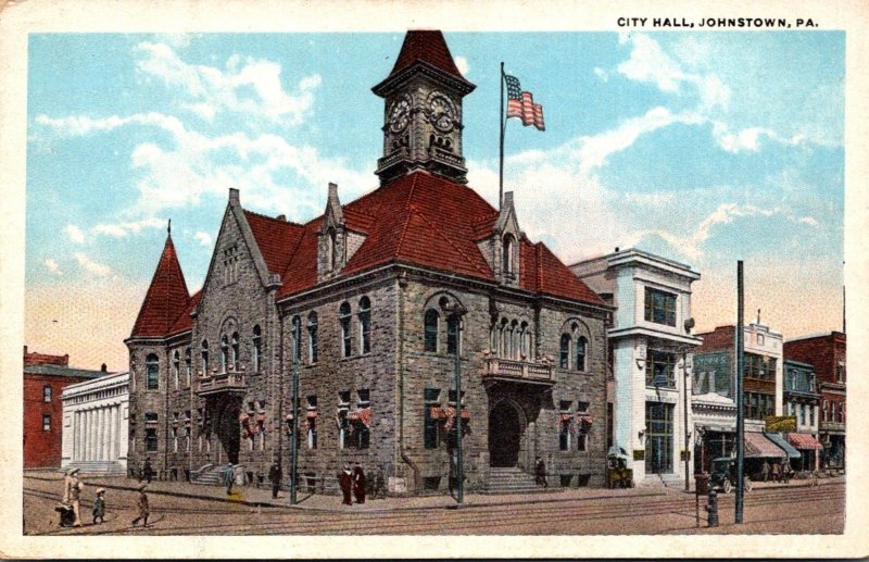 Pennsylvania Johnstown City Hall Curteich