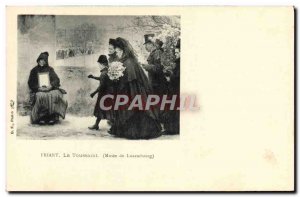 Old Postcard Friant All Saints Musee du Luxembourg Paris