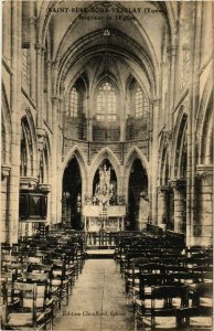 CPA Saint-Pere-sous-Vezelay - Interieur de l'Eglise FRANCE (961012)